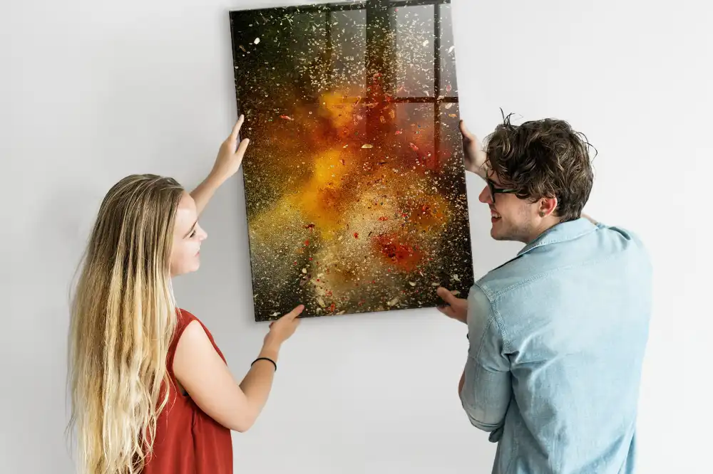 Tableau magnétique décoratif motif explosion de saveurs