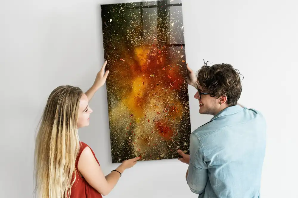 Tableau magnétique décoratif motif explosion de saveurs
