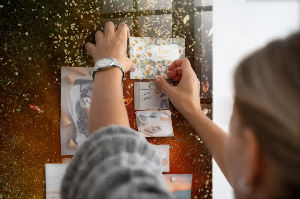 Tableau magnétique décoratif motif explosion de saveurs