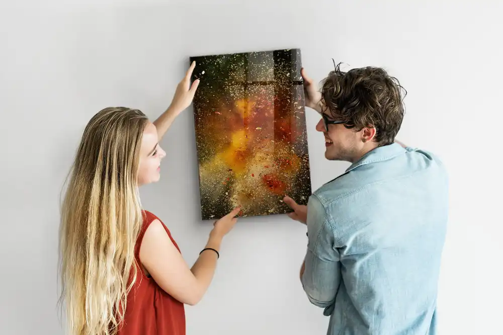 Tableau magnétique décoratif motif explosion de saveurs