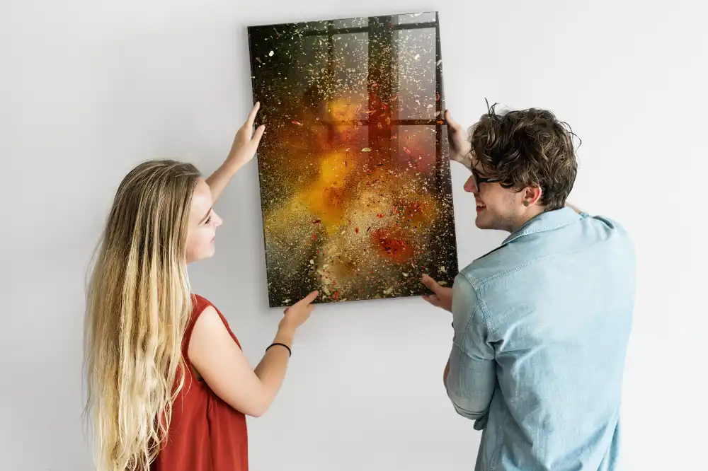 Tableau magnétique décoratif motif explosion de saveurs