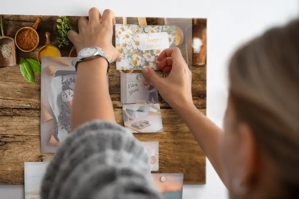 Tableau magnétique décoratif pour épices sur cuillères