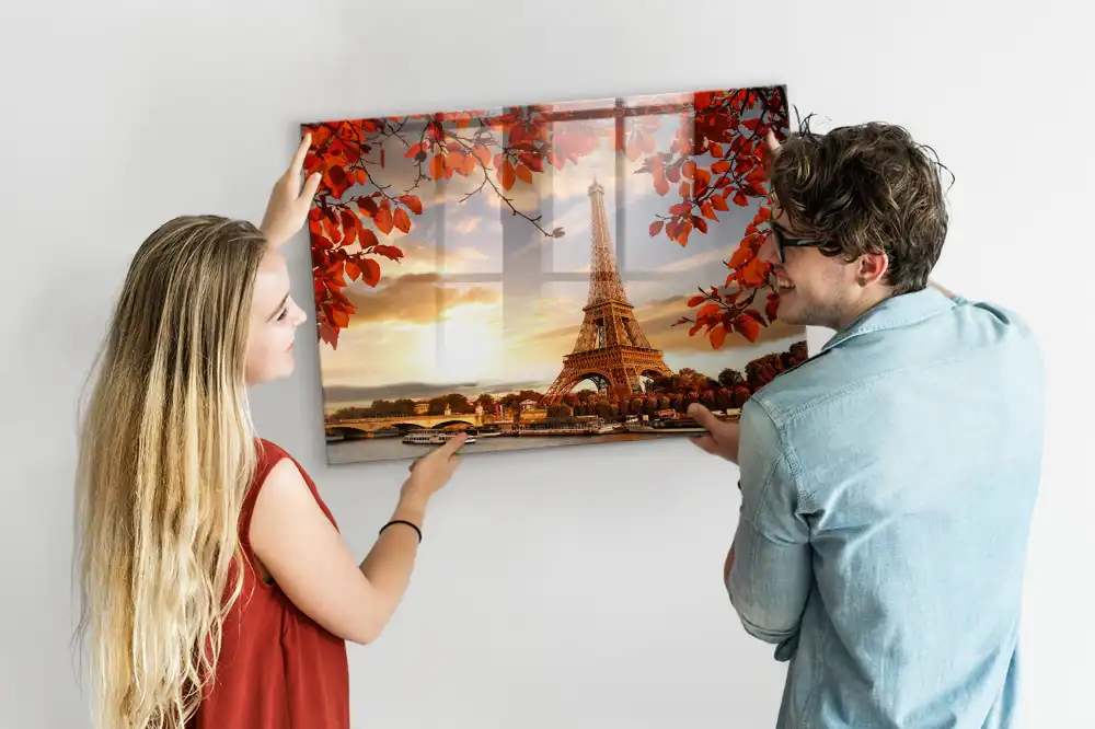Tableau aimanté décoratif Tour de Paris