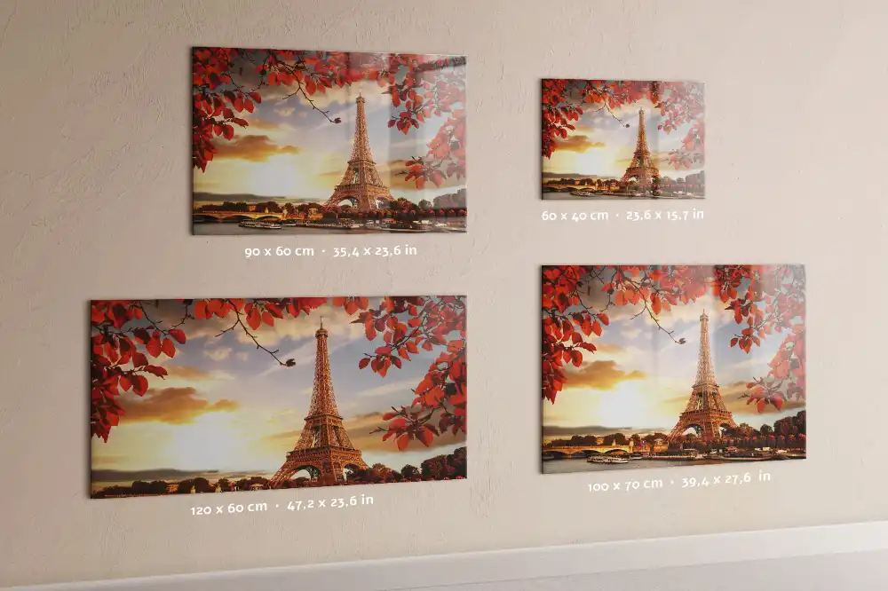 Tableau aimanté décoratif Tour de Paris