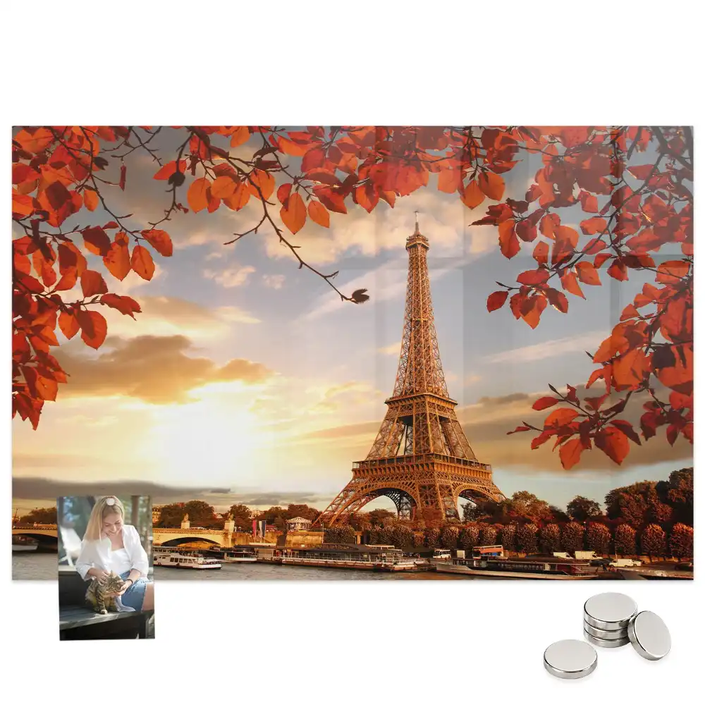 Tableau aimanté décoratif Tour de Paris