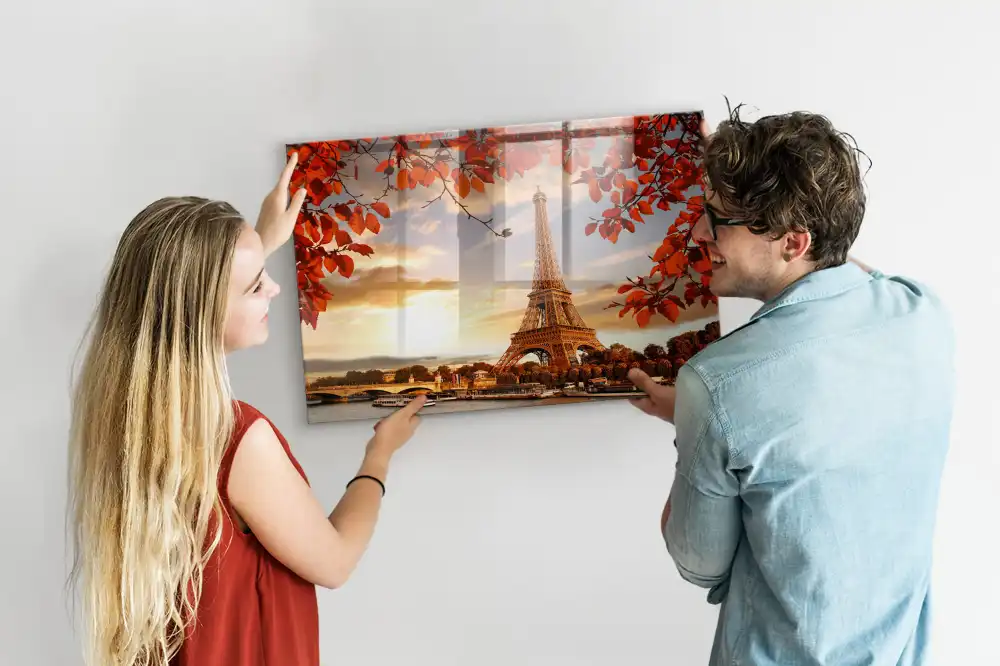 Tableau aimanté décoratif Tour de Paris