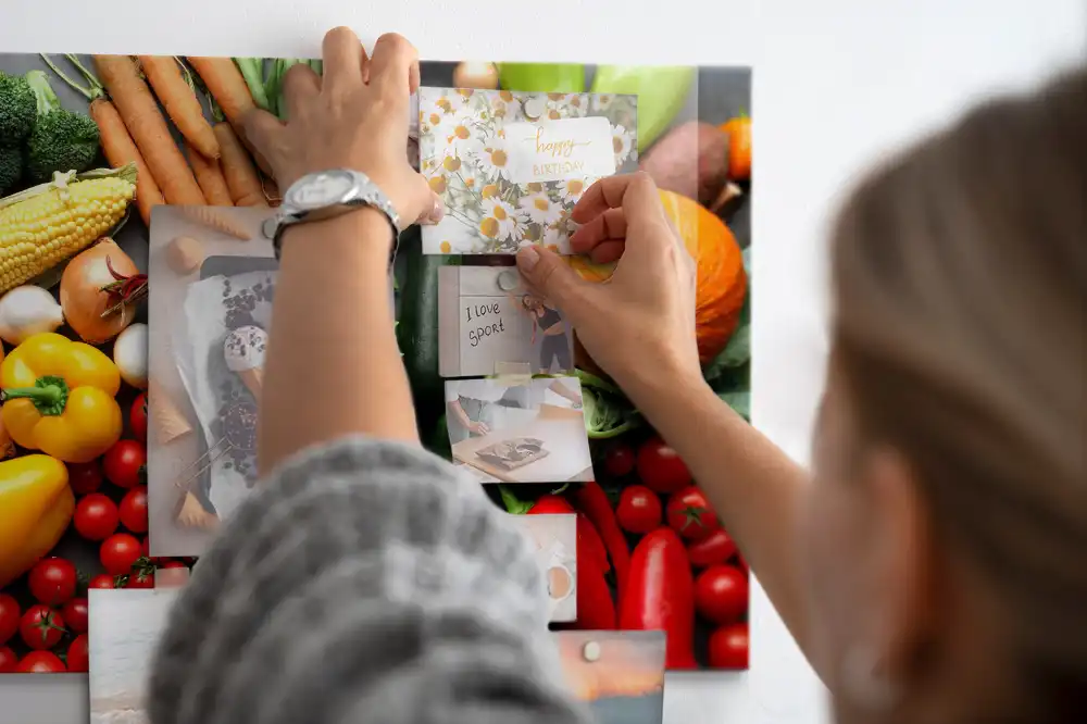 Tableau mural magnétique Récolte fraîche