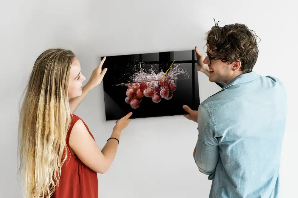 Tableau mural magnétique décor fruits de vigne
