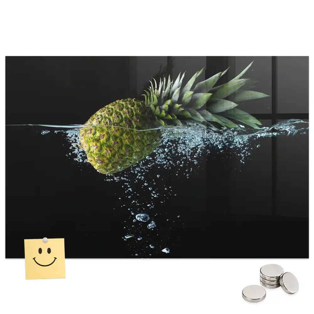 Tableau magnétique pour magnets fruits exotiques