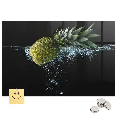 Tableau magnétique pour magnets fruits exotiques