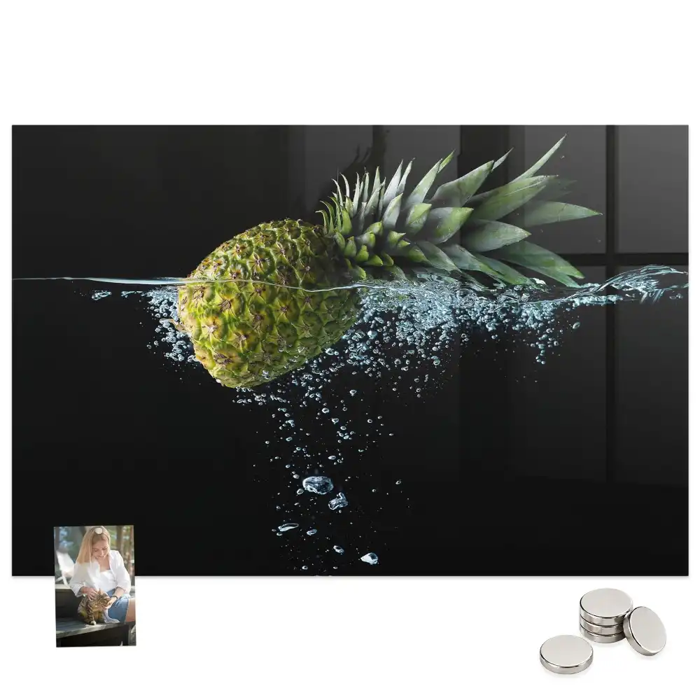 Tableau magnétique pour magnets fruits exotiques