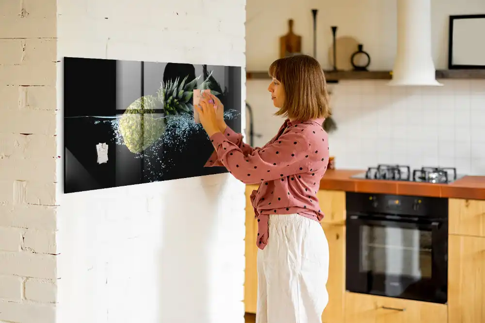 Tableau magnétique pour magnets fruits exotiques