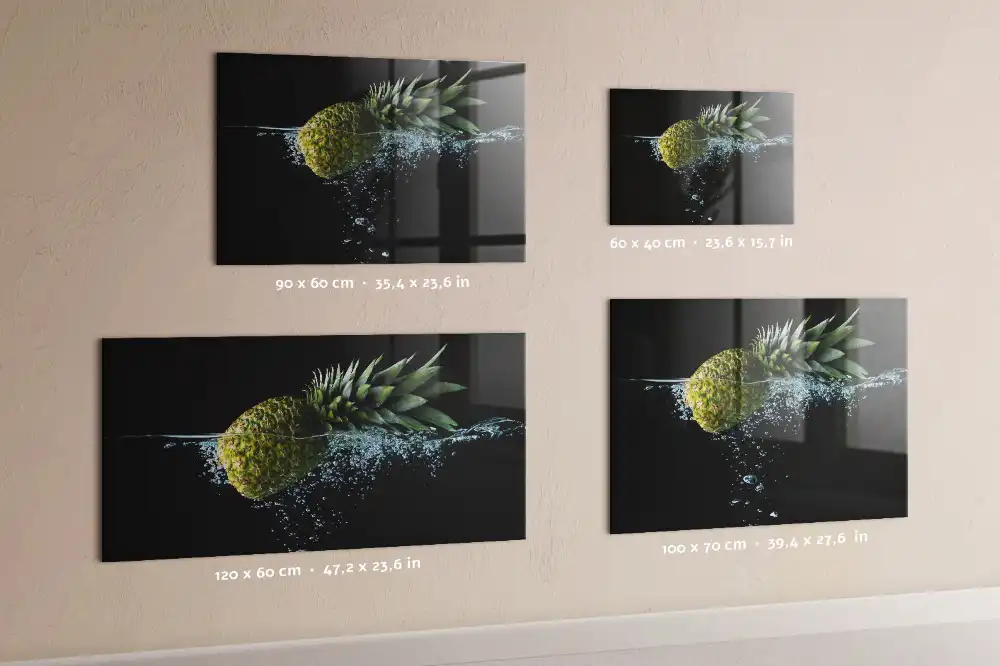 Tableau magnétique pour magnets fruits exotiques