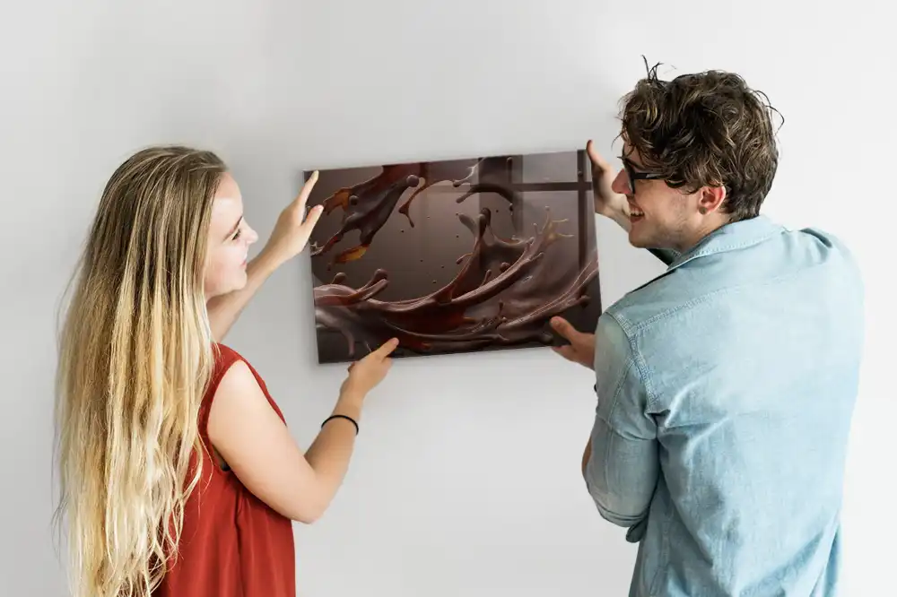 Tableau magnétique décoratif motif boisson au cacao