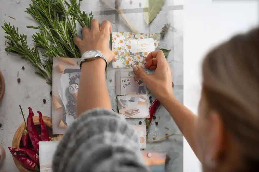 Tableau mural magnétique herbes aromatiques