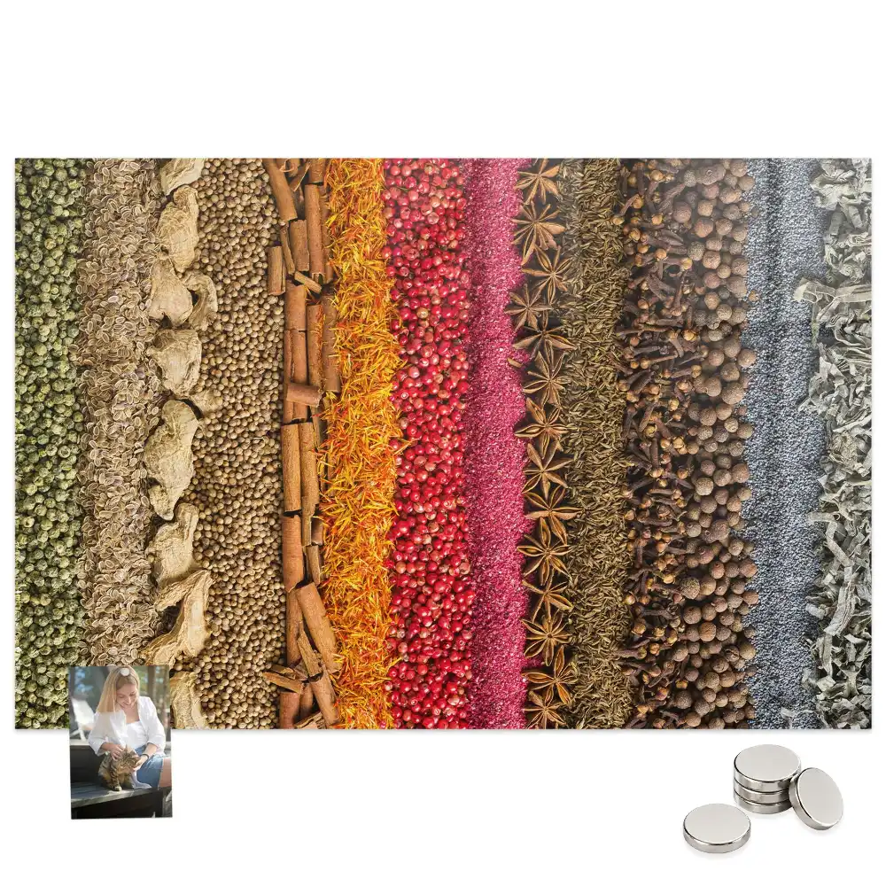 Tableau mural magnétique Palette d'épices