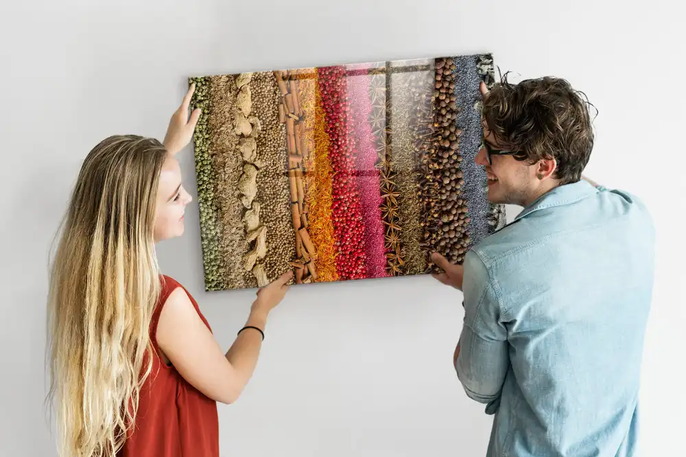 Tableau mural magnétique Palette d'épices
