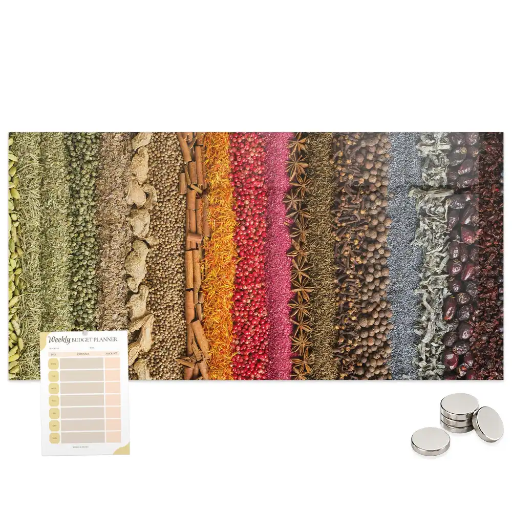 Tableau mural magnétique Palette d'épices
