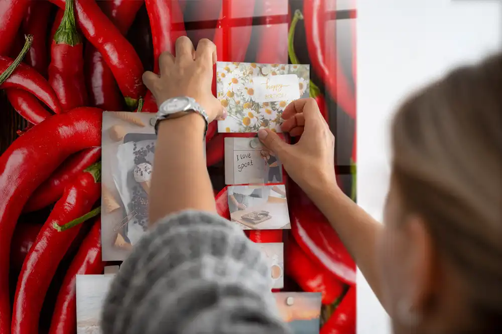 Tableau magnétique pour magnets piments forts