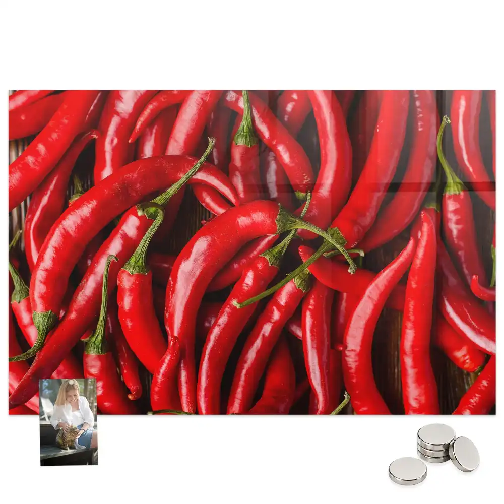 Tableau magnétique pour magnets piments forts