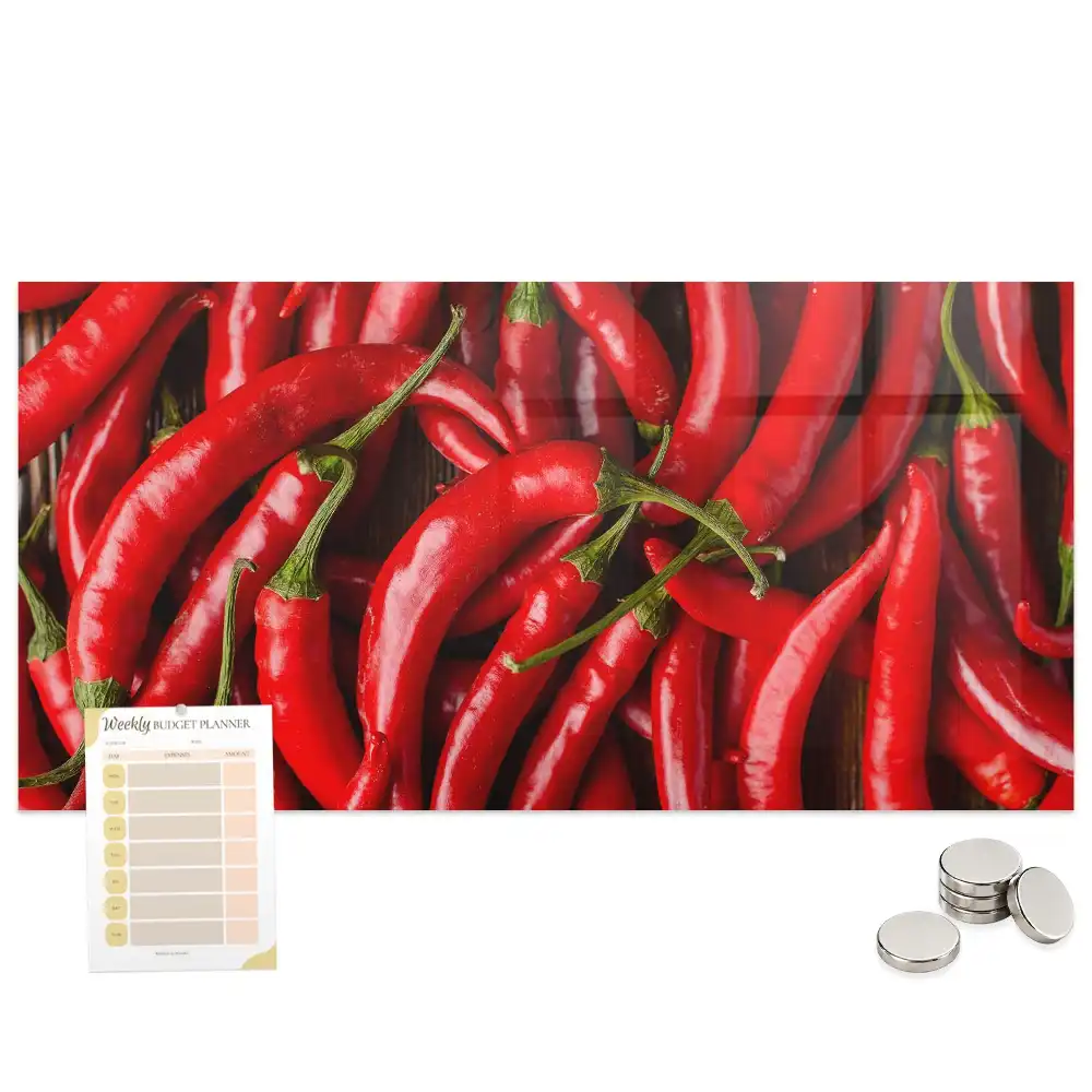 Tableau magnétique pour magnets piments forts