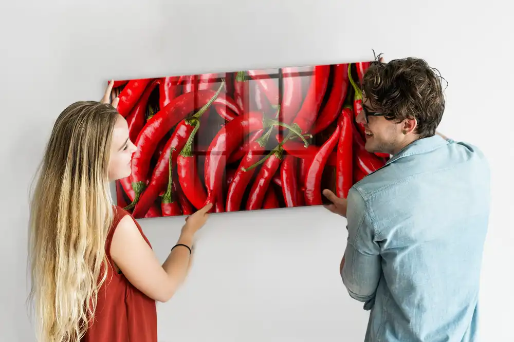 Tableau magnétique pour magnets piments forts