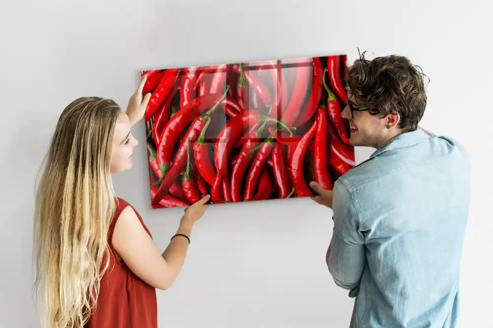 Tableau magnétique pour magnets piments forts