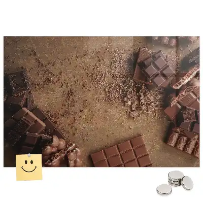 Tableau mural magnétique motif bonbons sucrés