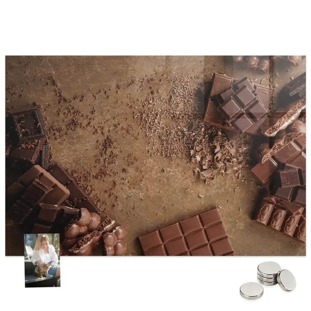 Tableau mural magnétique motif bonbons sucrés