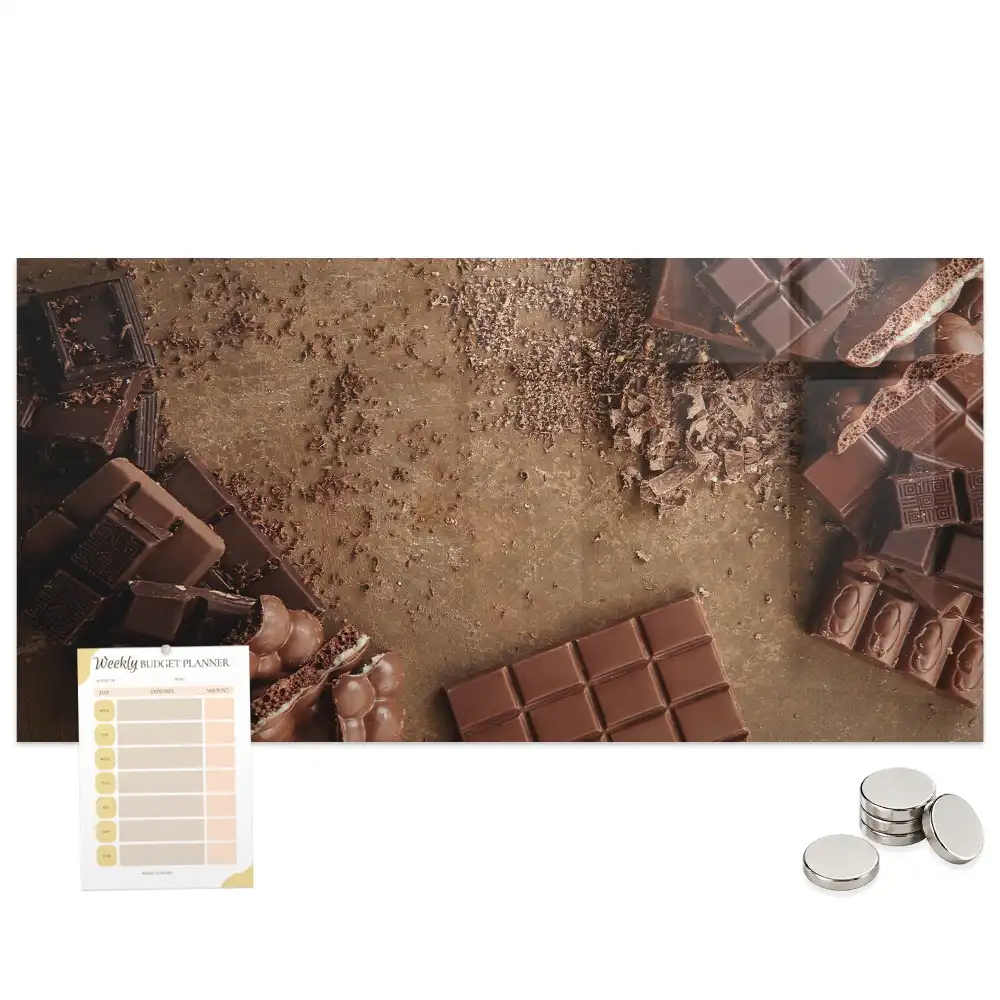 Tableau mural magnétique motif bonbons sucrés