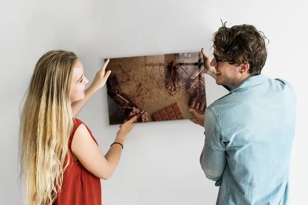 Tableau mural magnétique motif bonbons sucrés
