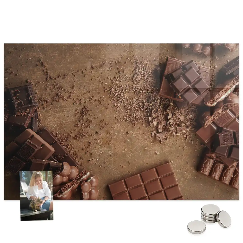 Tableau mural magnétique motif bonbons sucrés
