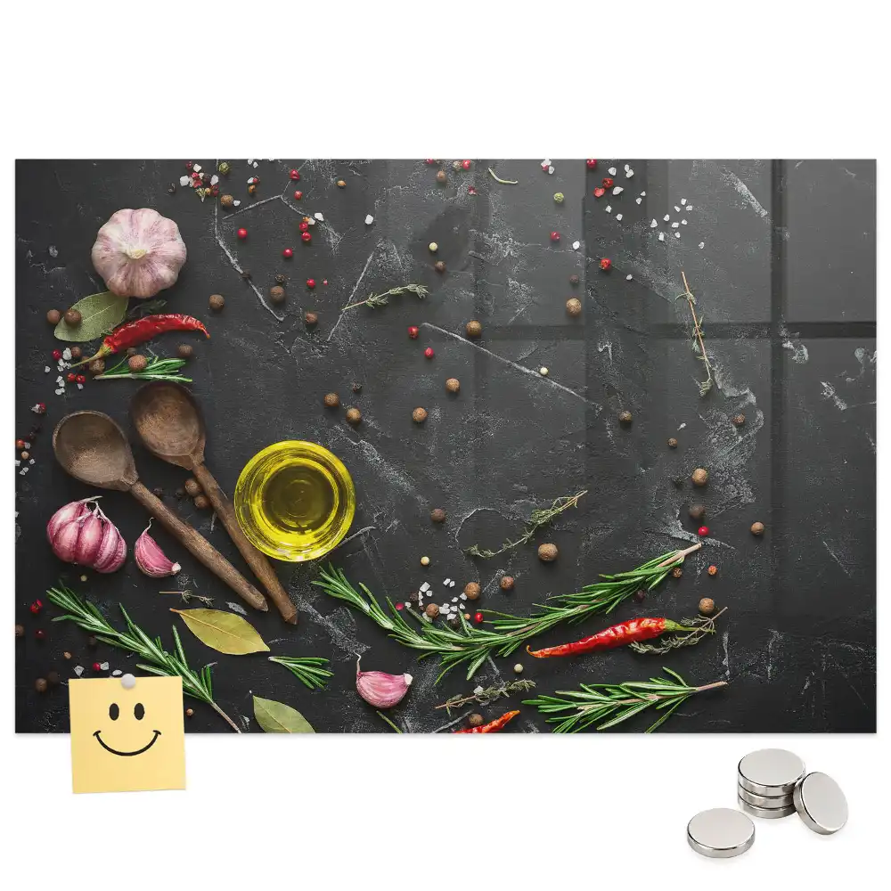 Tableau magnétique pour magnets à épices