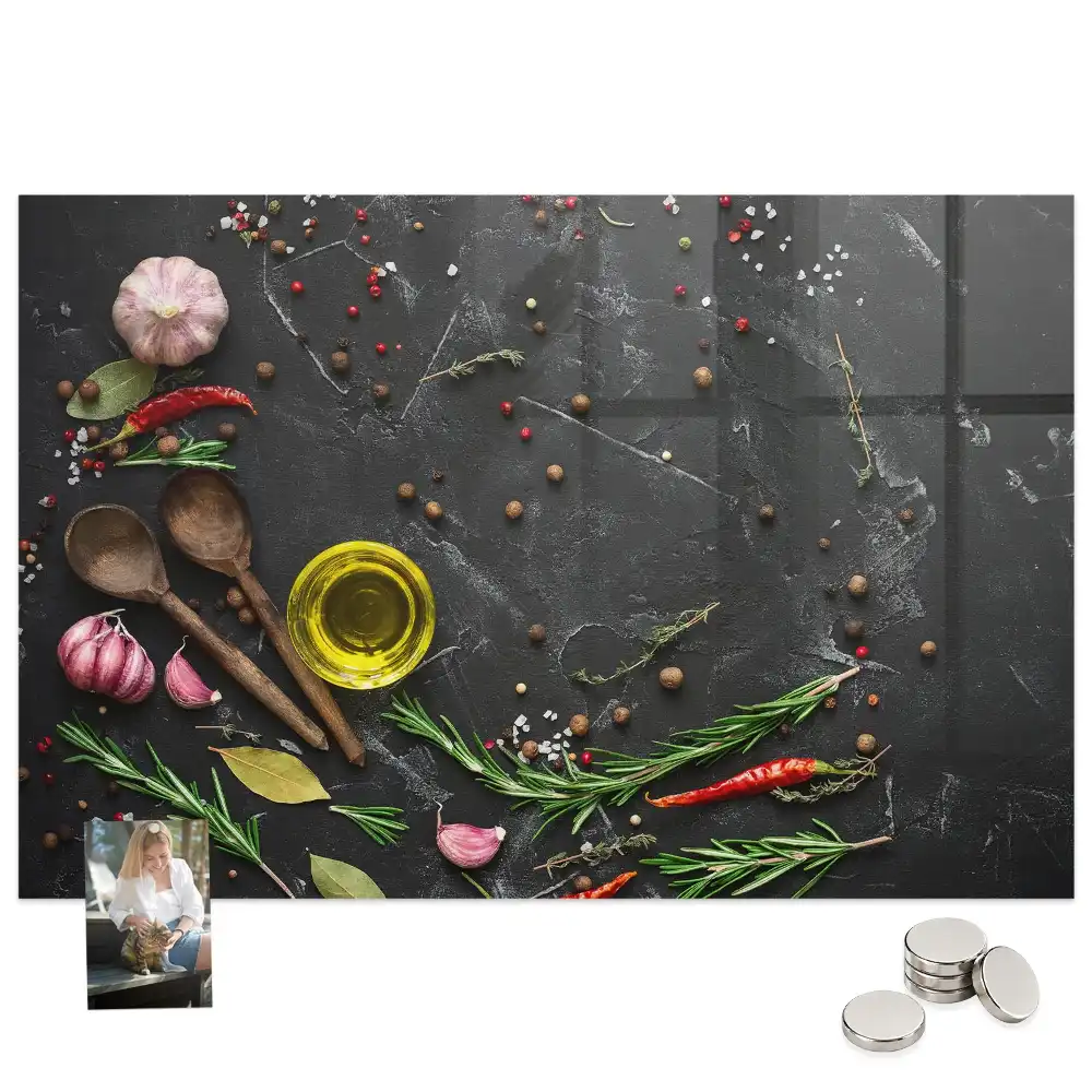 Tableau magnétique pour magnets à épices