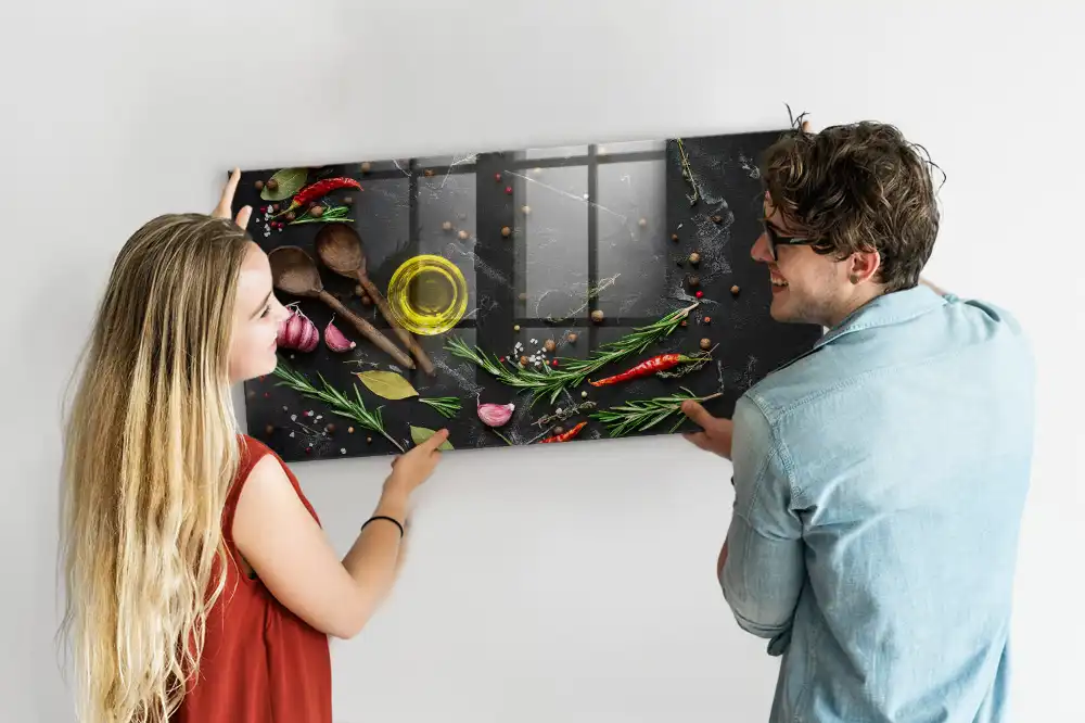 Tableau magnétique pour magnets à épices