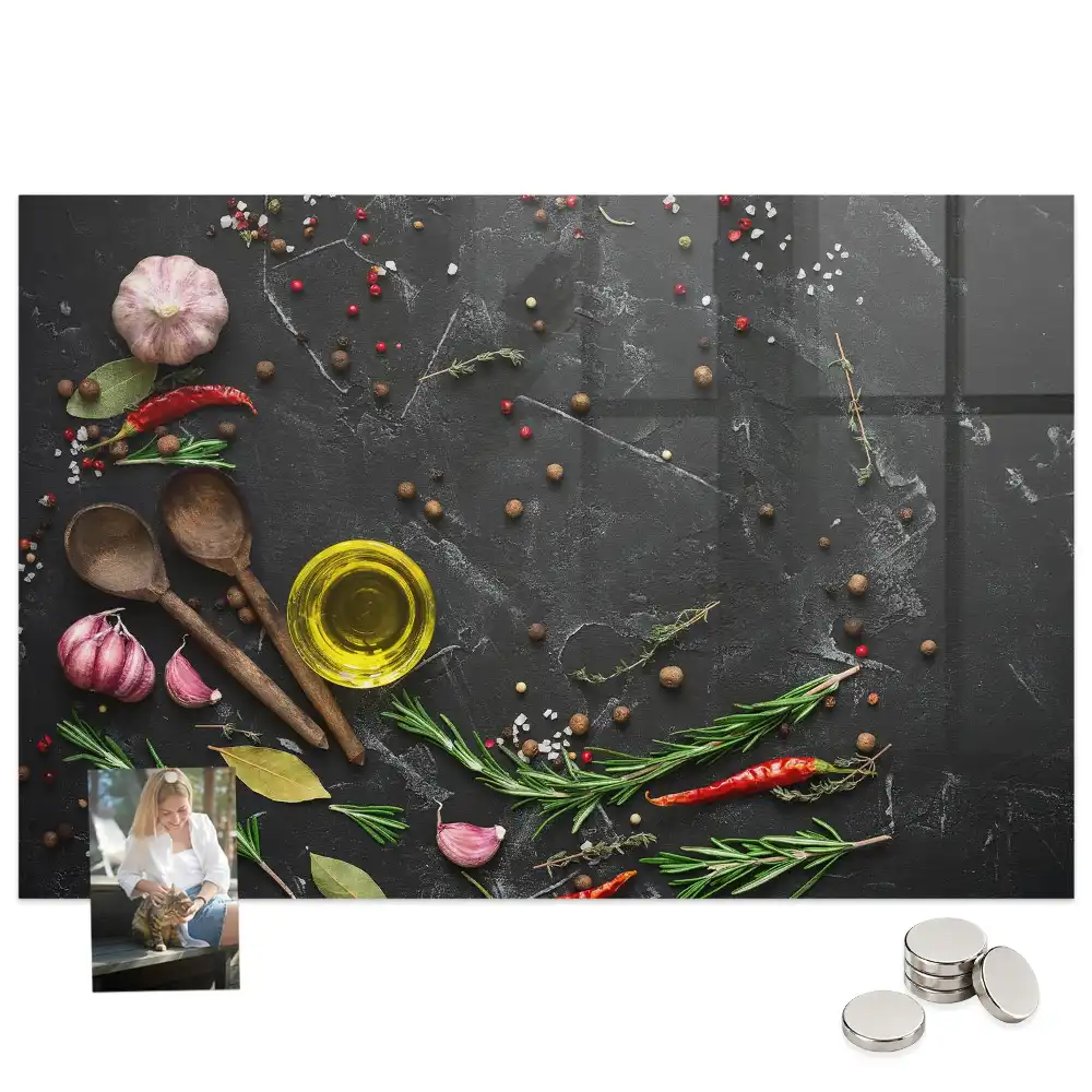 Tableau magnétique pour magnets à épices