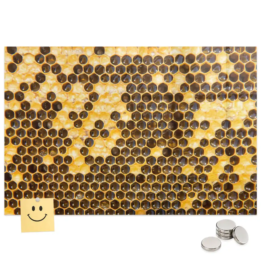 Tableau mural magnétique à la cire d'abeille
