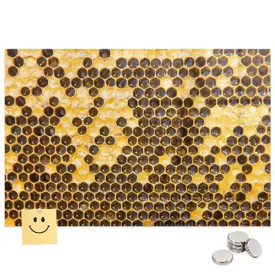 Tableau mural magnétique à la cire d'abeille
