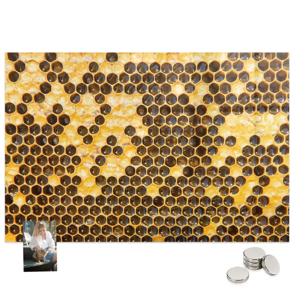 Tableau mural magnétique à la cire d'abeille