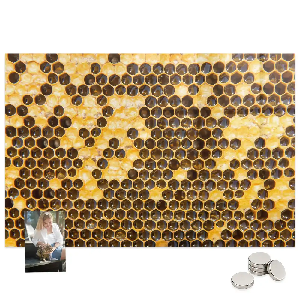 Tableau mural magnétique à la cire d'abeille