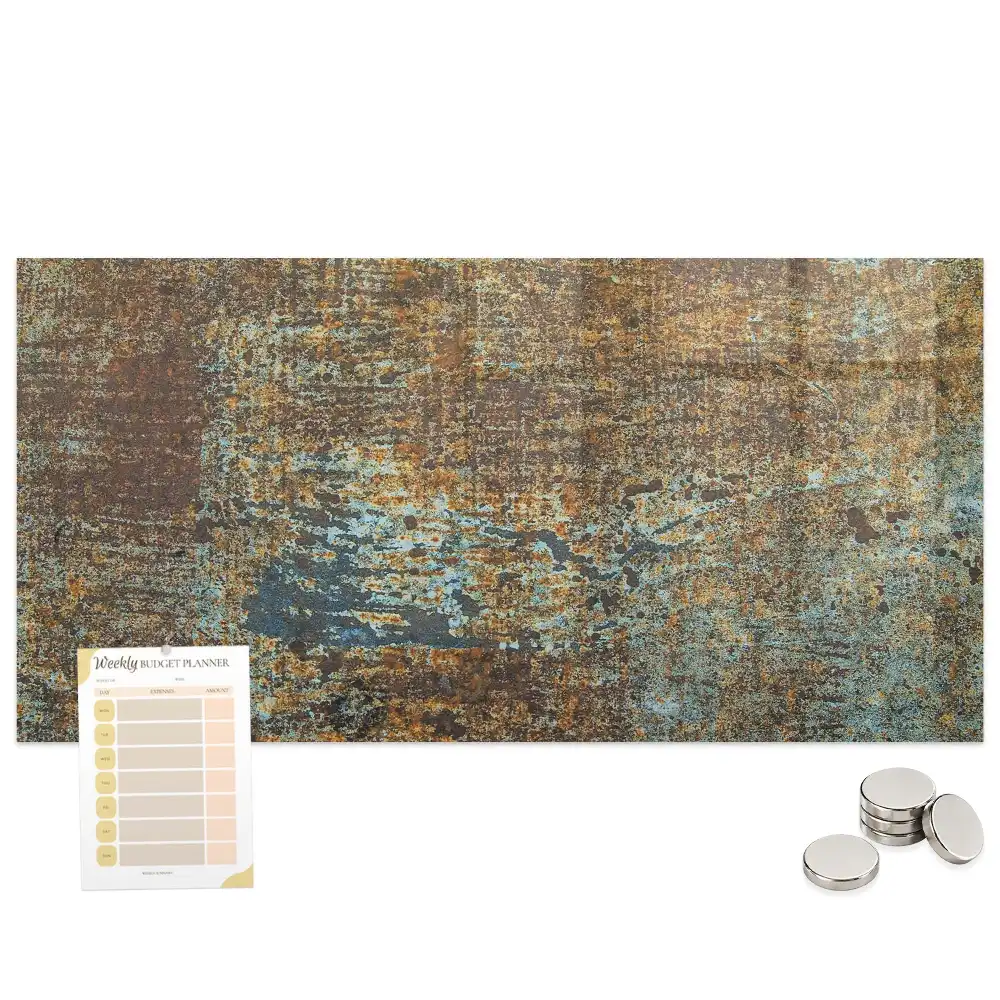 Tableau magnétique éducatif sur la corrosion des métaux