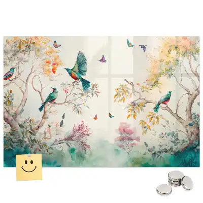 Tableau magnétique éducatif La faune et la flore
