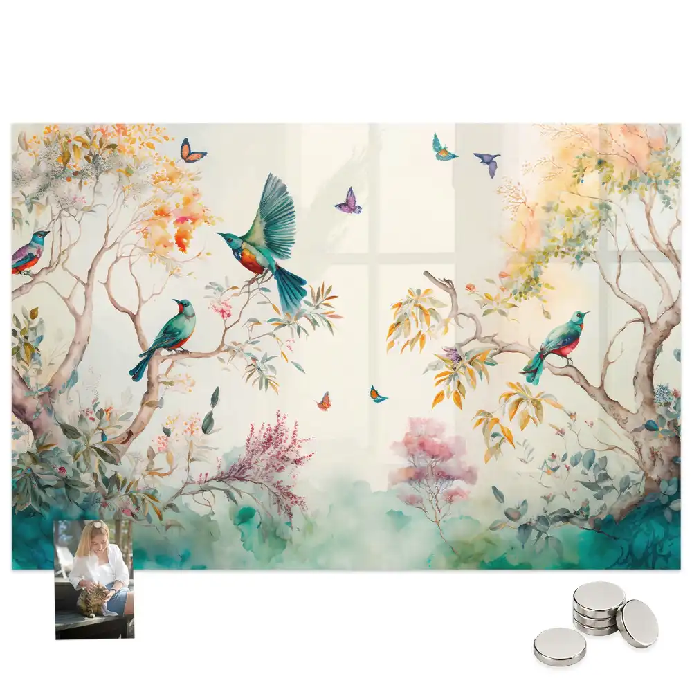 Tableau magnétique éducatif La faune et la flore