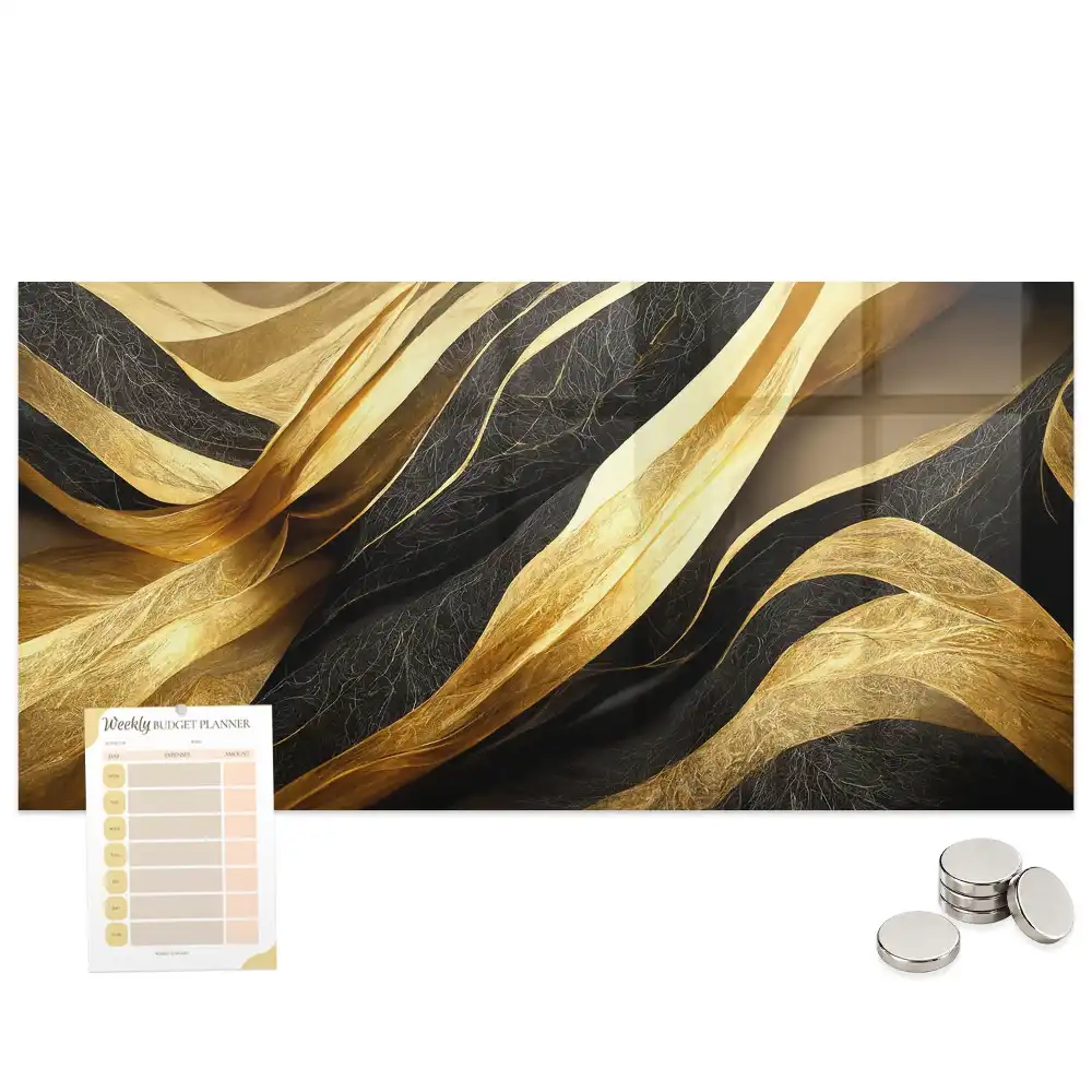 Tableau mural magnétique abstraction chic