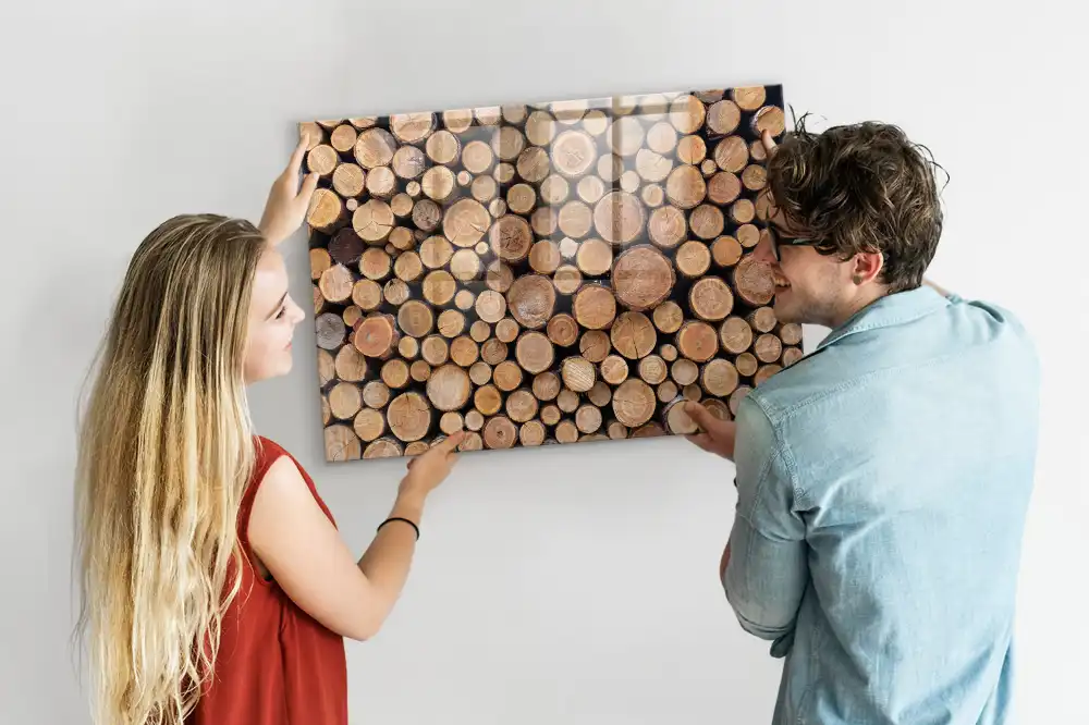 Tableau magnétique pour magnets anneaux d'arbres