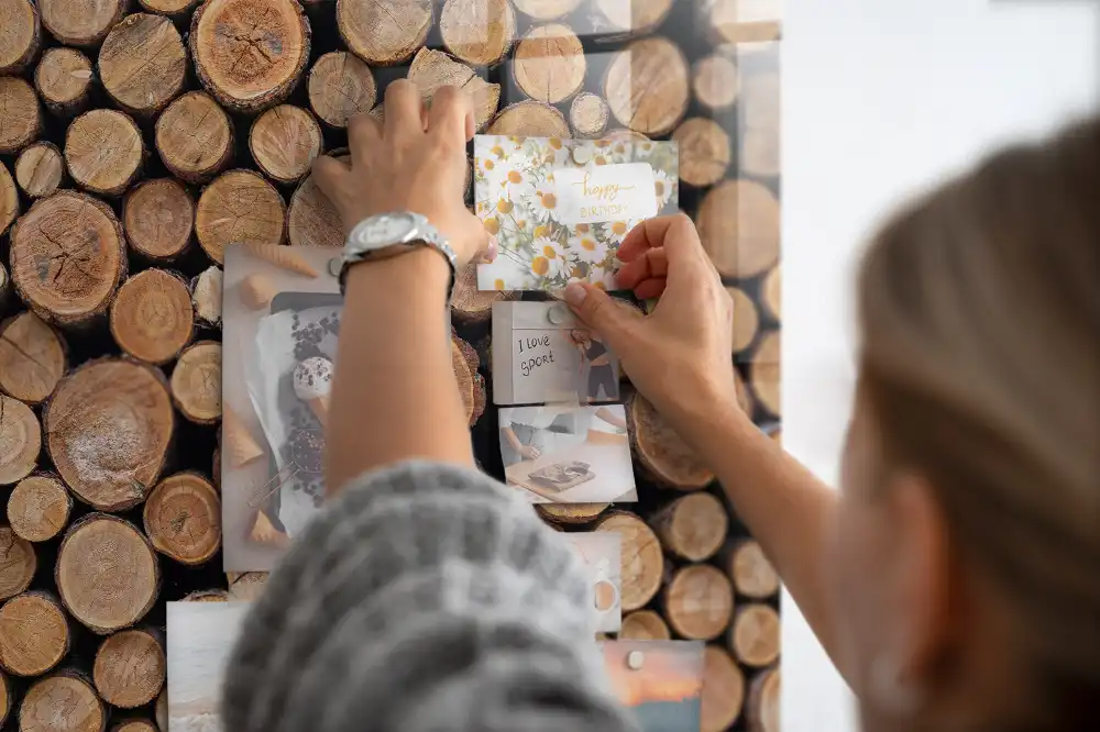 Tableau magnétique pour magnets anneaux d'arbres