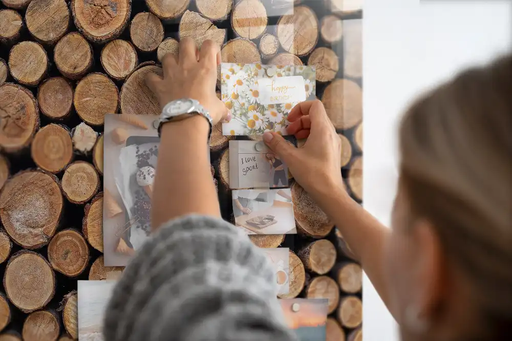 Tableau magnétique pour magnets anneaux d'arbres