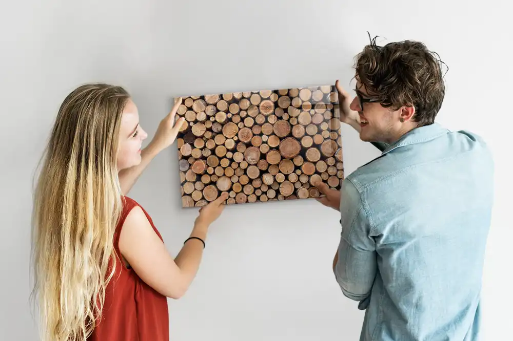 Tableau magnétique pour magnets anneaux d'arbres