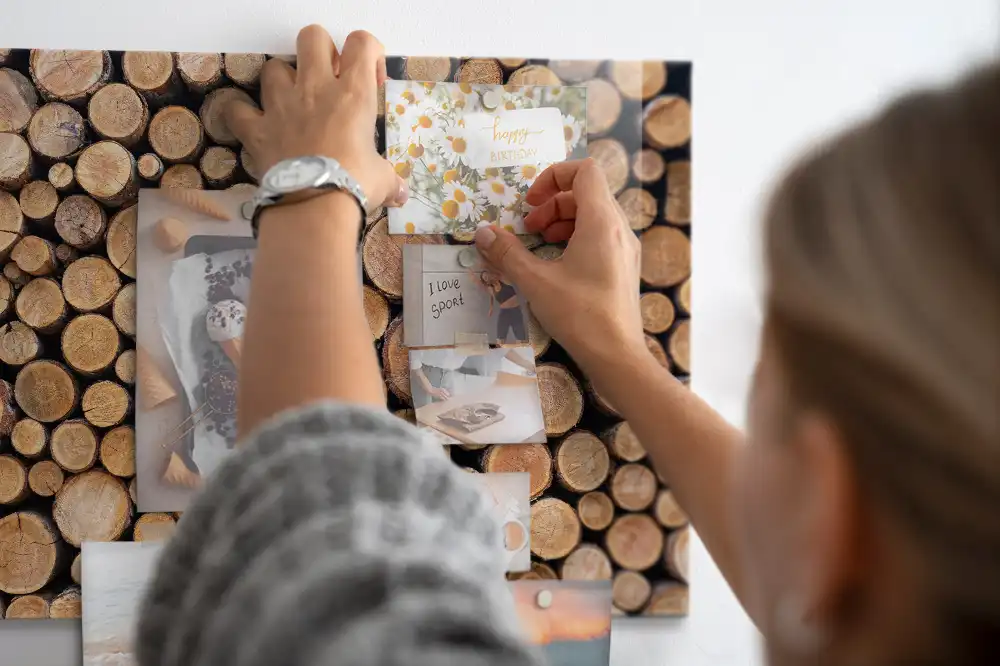 Tableau magnétique pour magnets anneaux d'arbres