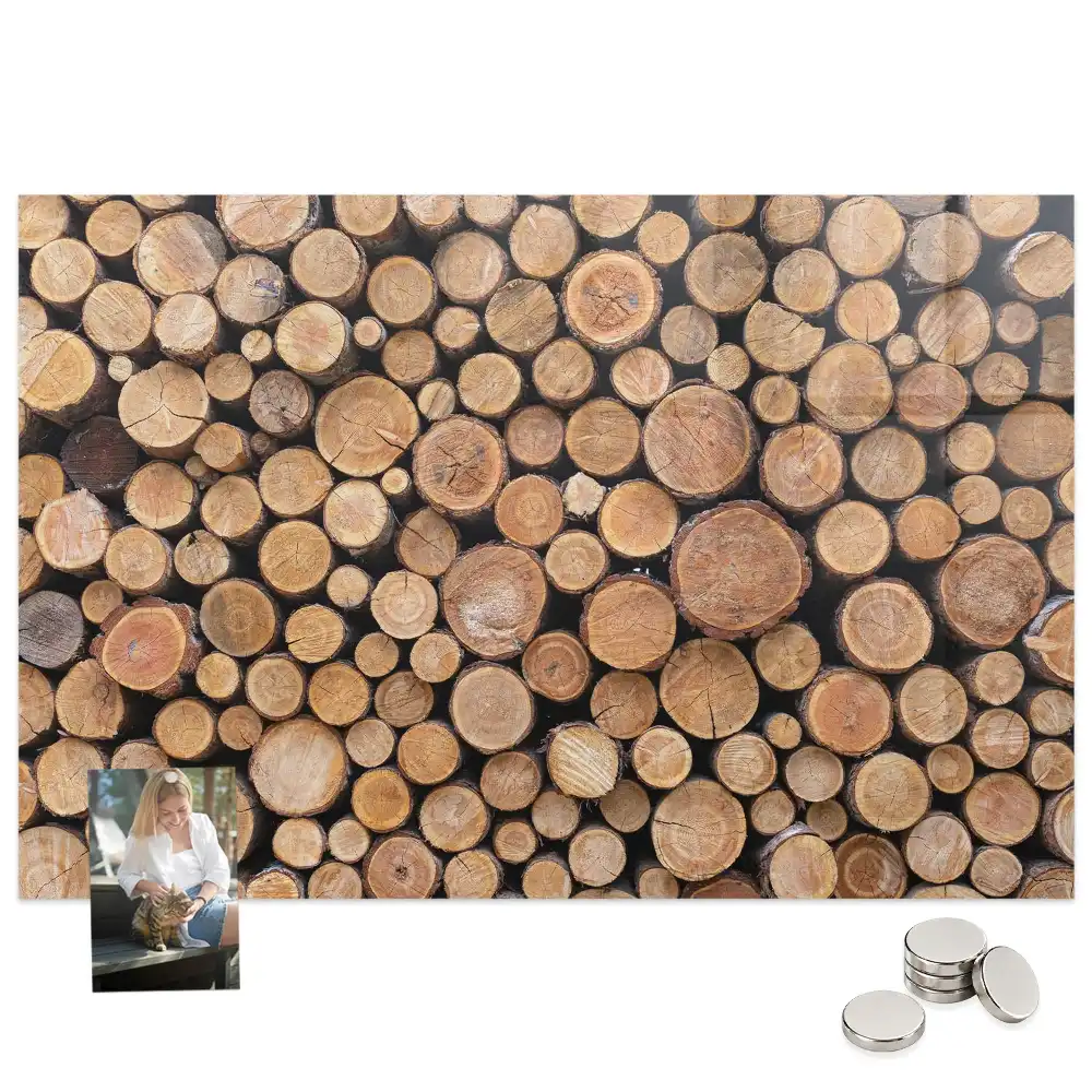 Tableau magnétique pour magnets anneaux d'arbres